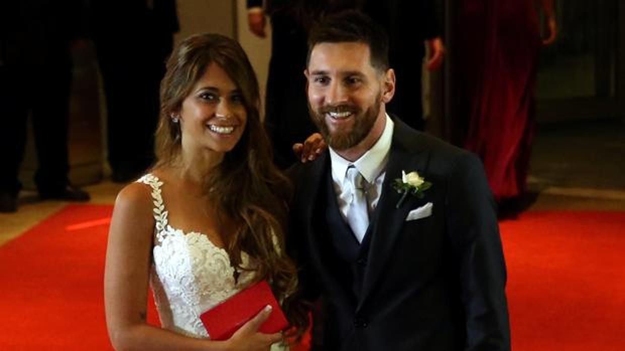 Antonela Roccuzzo y Leo Messi ya son maridoy mujer -