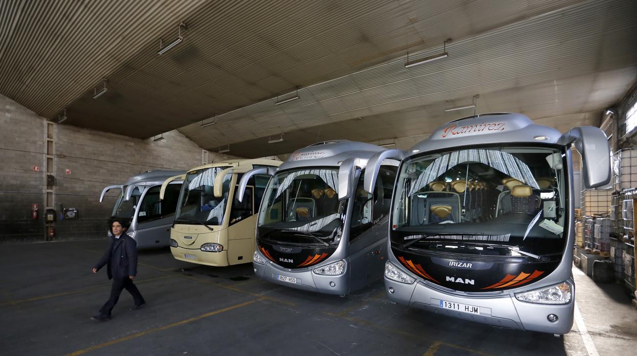 Imagen de archivo de una estación de autobuses