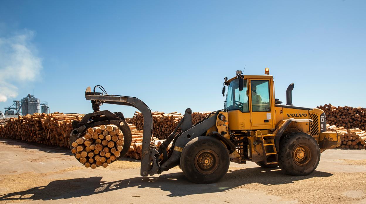 La empresa Pallet Tama-Naturpellet en Sanchonuño (Segovia)