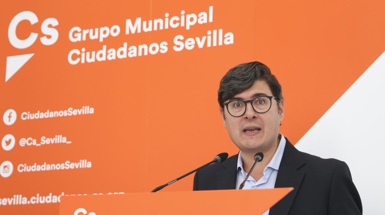 Álvaro Pimentel, portavoz de Ciudadanos