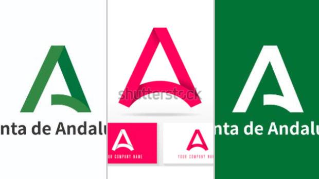 El nuevo logo de la Junta de Andalucía: mucha broma y varias plantillas «calcadas»