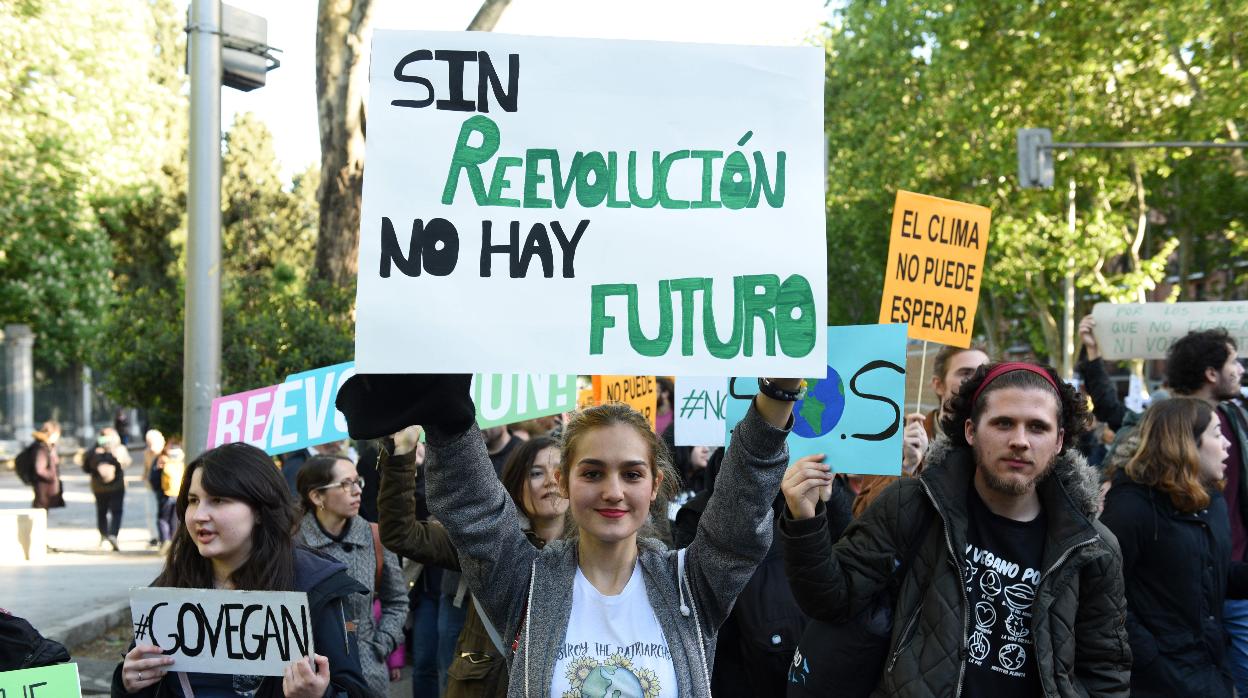 La protección del planeta es una de las grandes preocupaciones de los universitarios que han plasmado en manifestaciones