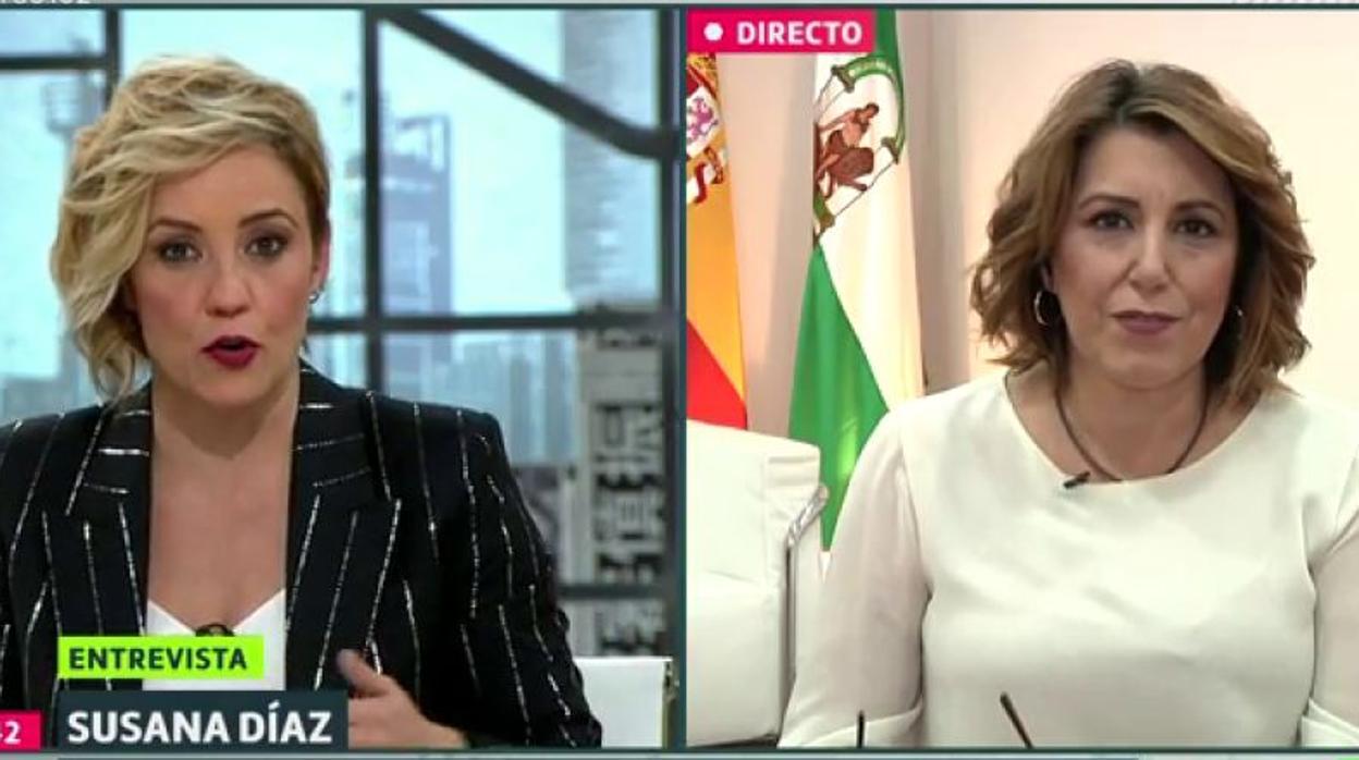 Cristina Pardo se la lía a Susana Díaz: «La veo tan sanchista que no sé si me la han cambiado»