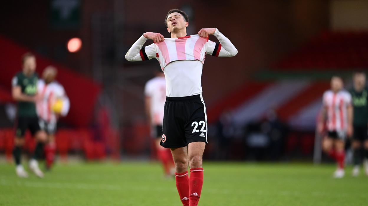 Ampadu, central del Sheffield United, tras la derrota contra el Tottenham