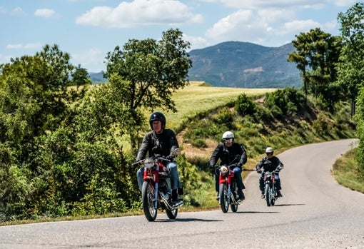 Inicio de la ruta con las Impalas