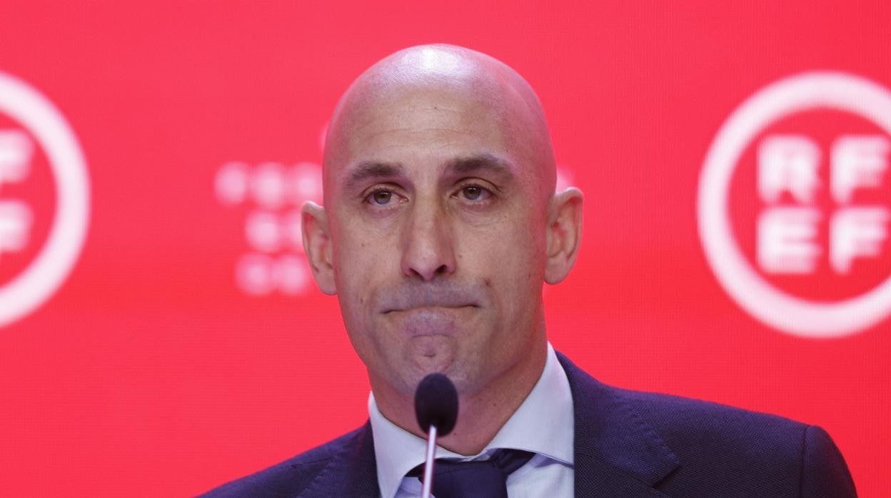 Luis Rubiales, presidente de la Federación Española de Fútbol