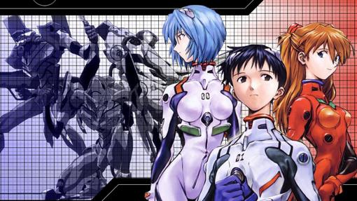 Los pilotos de los EVA, los robots de la serie