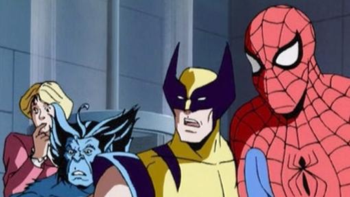 Spidey con Lobezno y la Bestia