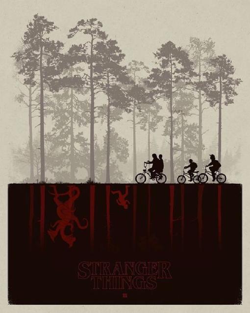 El mundo del Revés en Stranger Things