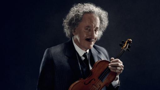 Geoffrey Rush como Albert Einstein en Genius