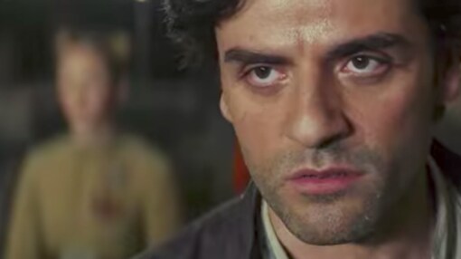 Poe Dameron, el piloto interpretado por Oscar Isaac.