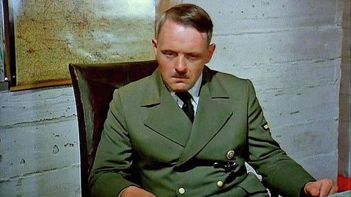 Anthony Hopkins es Hitler en 'El búnker'.