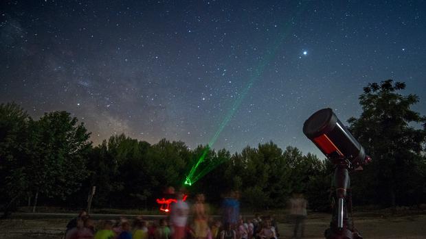 Descubriendo las estrellas en Sierra Morena