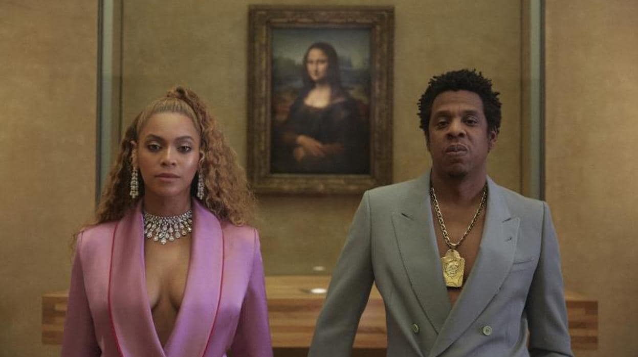 Beyoncé y Jay Z grabaron el videoclip de su primer disco en el Museo de Louvre