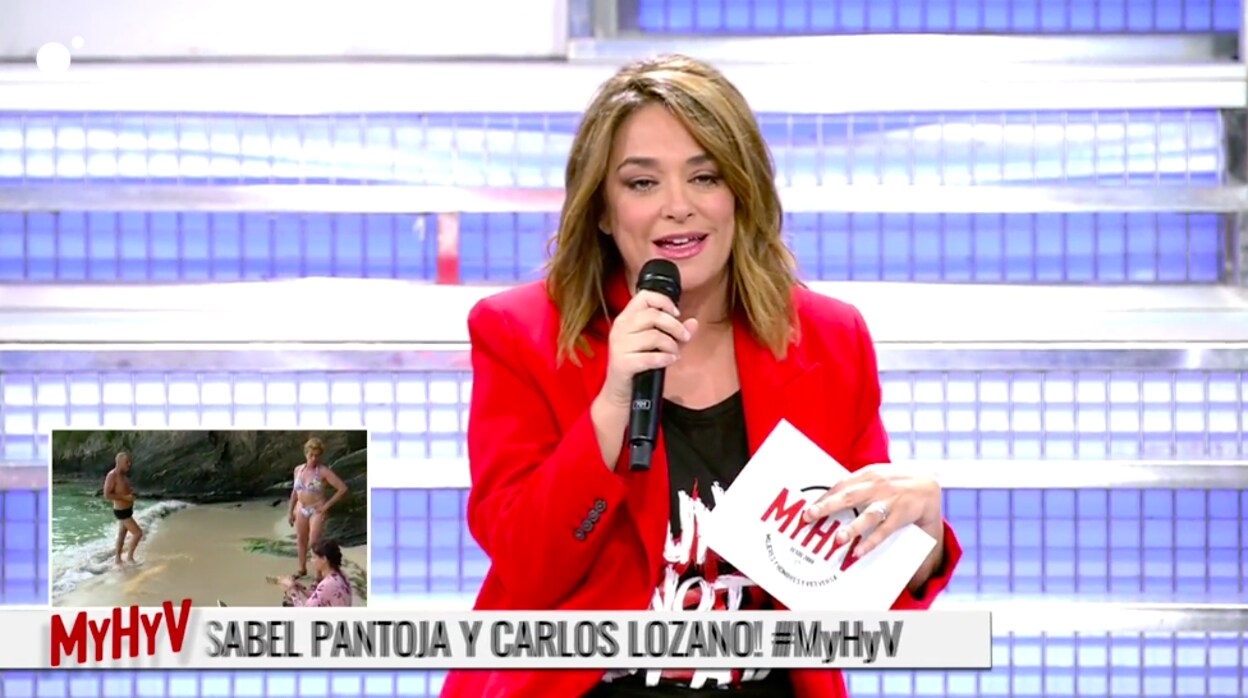Toñi Moreno, presentadora de 'Mujeres y hombers y viceversa'