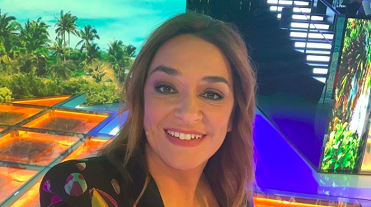 Toñi Moreno, presentadora de televisión.