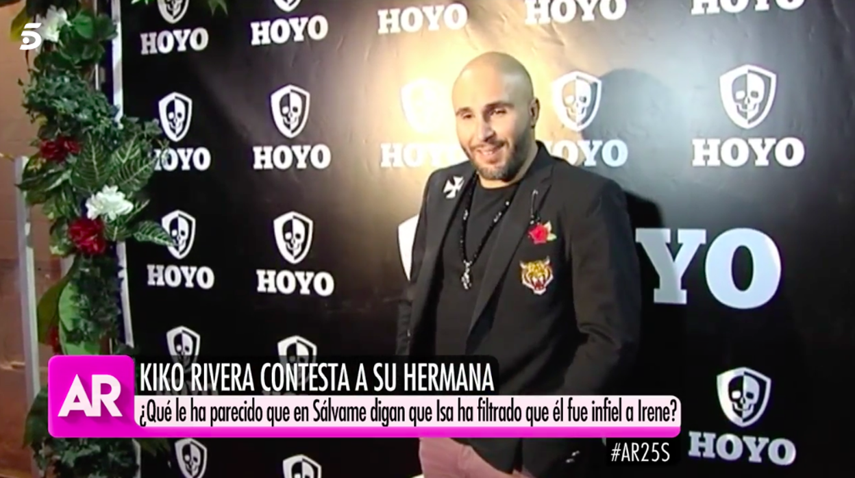 Kiko Rivera, en la presentación de su nueva discoteca.