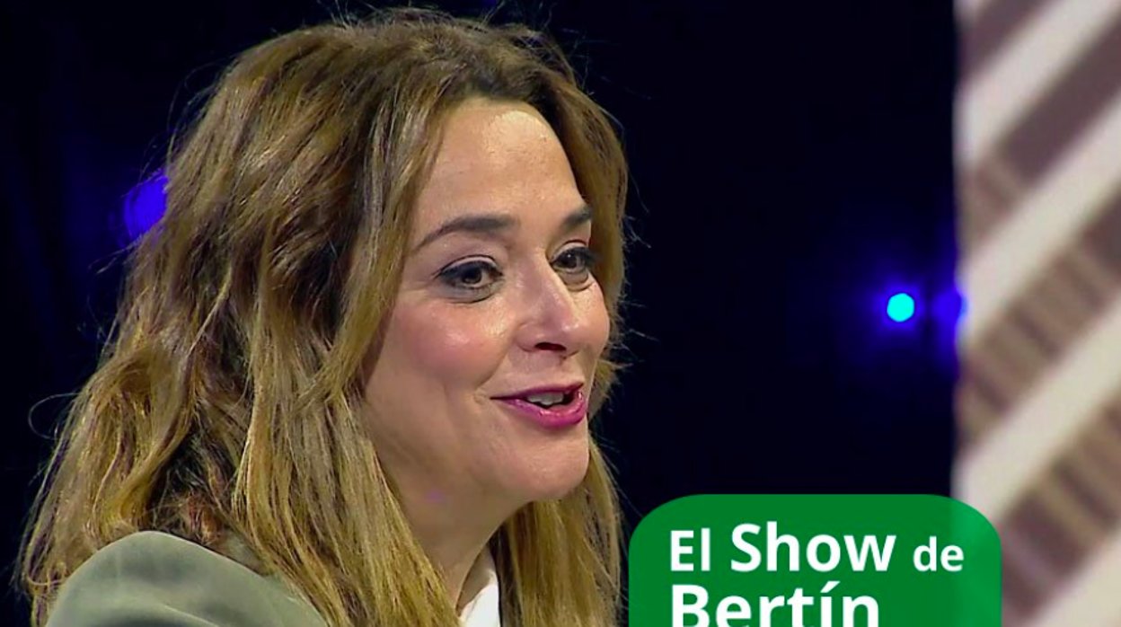 Toñi Moreno, en 'El show de Bertín'.