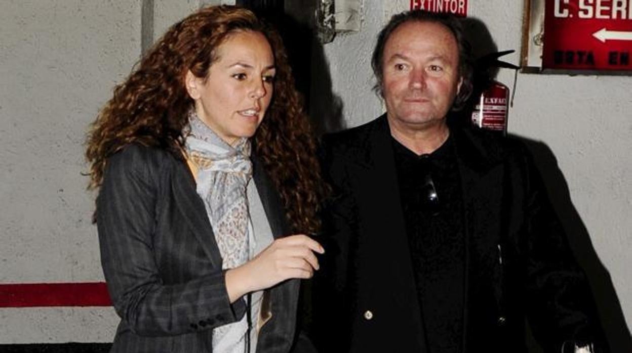 Amador Mohedano, junto a Rocío Carrasco: eran otros tiempos.