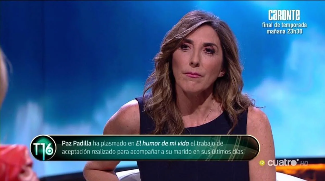 Paz Padilla, siendo entrevistada por Carmen Porter en 'Cuarto Milenio'.