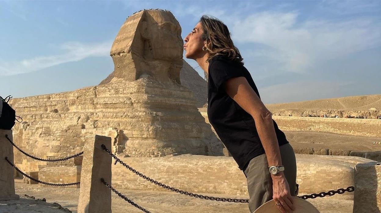 Paz Padilla en Egipto