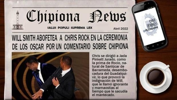 Películas «gaditanizadas» y el bofetón de Will Smith a Chris Rock llegan a Chipiona