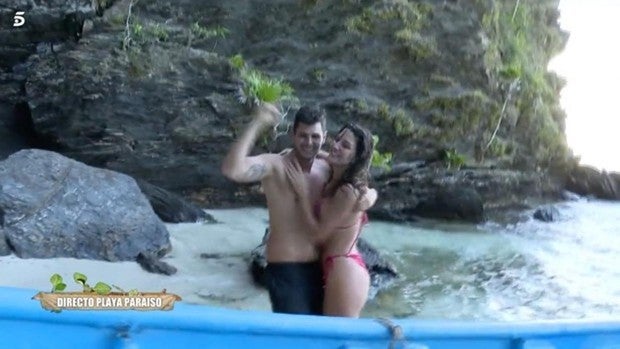 Alejandro Nieto y Tania Medina en Supervivientes