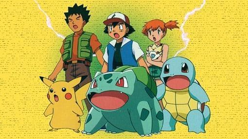 Los principales protagonistas de la serie de «Pokémon»