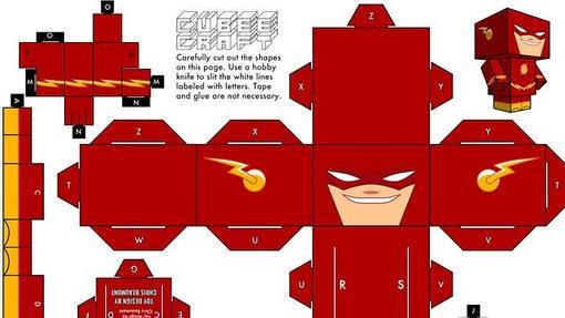 Papercraft «The Flash»