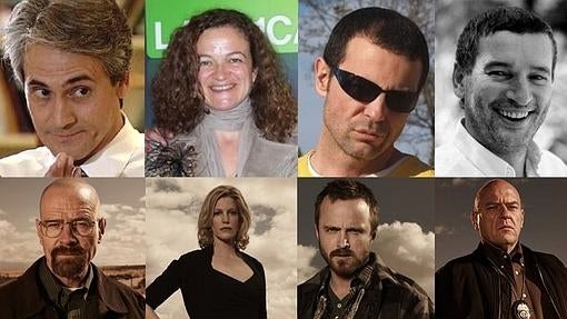 Cuatro de los actores de doblaje de Breaking Bad