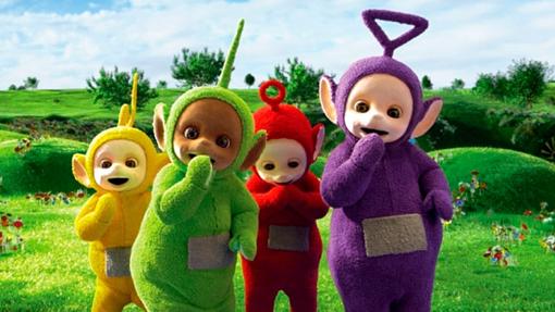 Lala, Po, Dipsy y Twinkie Winkie, los Teletubbies