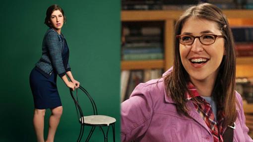 Mayim Bialik, Amy, en una sesión de fotos que la retrata muy sexy