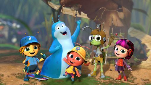 Los protagonistas de Beat Bugs