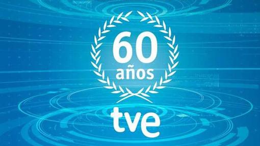 El logo del aniversario de TVE