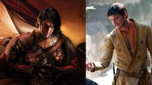 El Oberyn Martell literario y el televisivo