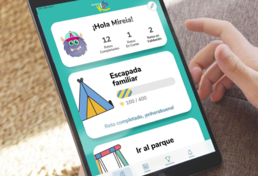 imaginKids está diseñada para contribuir a la educación financiera y cuenta con divertidos juegos y contenidos. / CAIXABANK