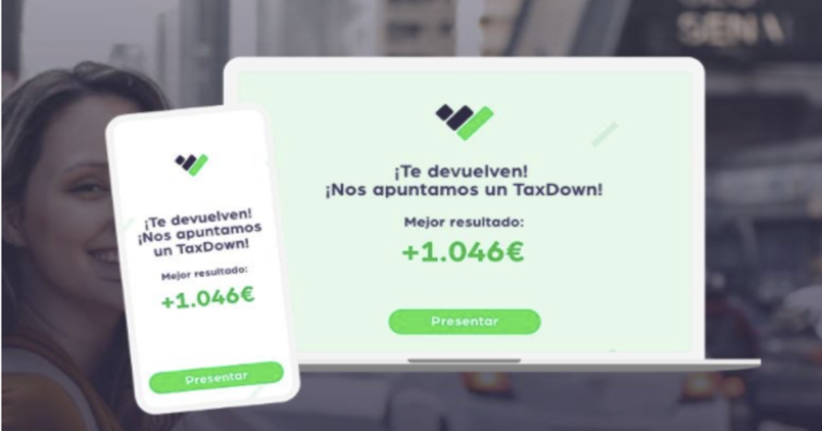 Taxdown calcula el máximo ahorro en la declaración de la renta y la presenta online en pocos minutos. / Taxdown