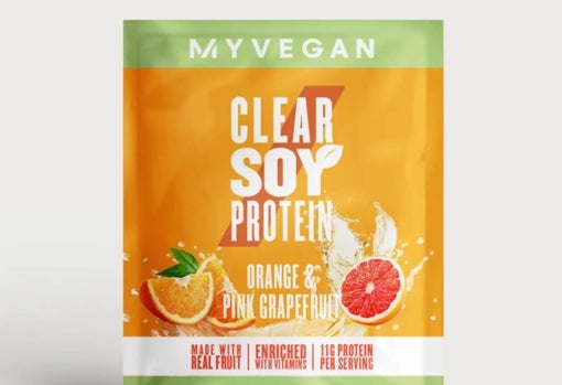 Clear Soy Isolate permite disfrutar de proteína vegana de calidad con una textura y sabor inigualables. / Myprotein