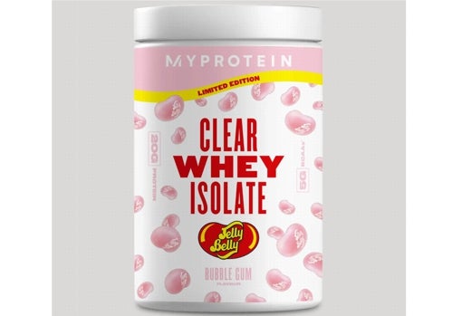 El sabor de las golosinas Jelly Belly llega a la Clear Whey de Myprotein