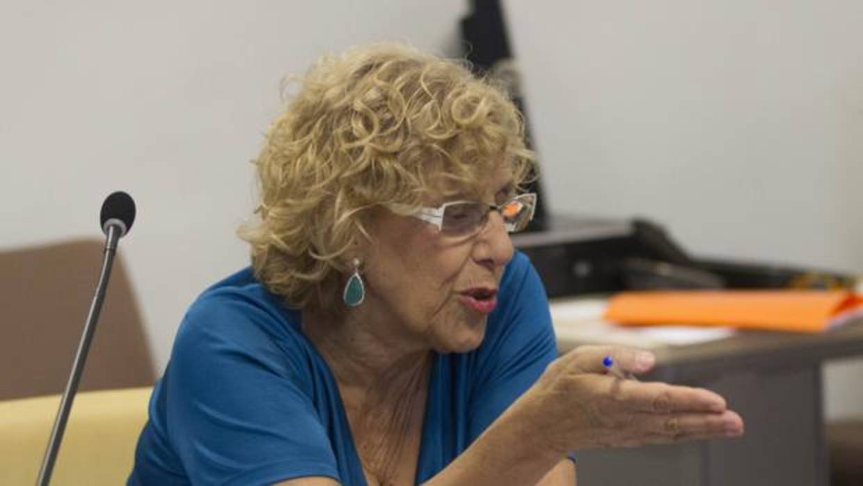 La alcaldesa de Madrid, Manuela Carmena