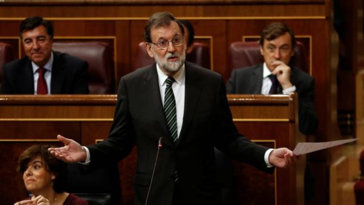 El presidente del Gobierno, Mariano Rajoy