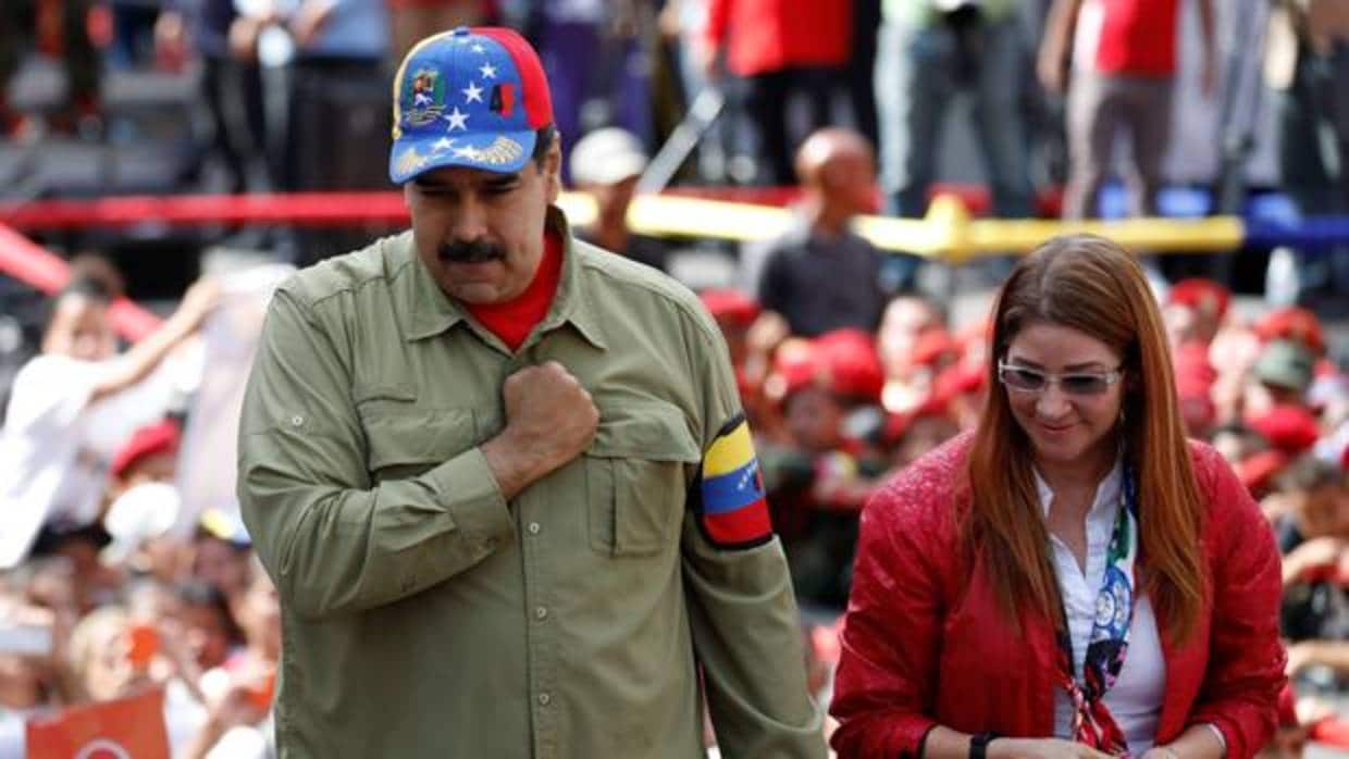 Madura, durante un acto en Caracas (Venezuela)