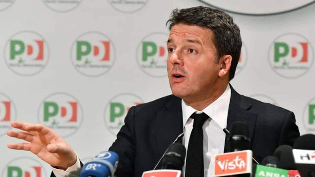 El ex primer ministro italiano y secretario general del gubernamental Partido Democrático (PD), Matteo Renzi