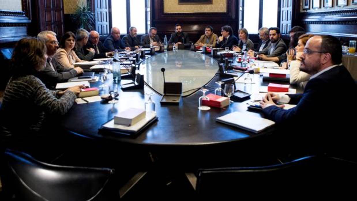 La Junta de Portavoces del Parlament, en la reunión celebrada el pasado lunes