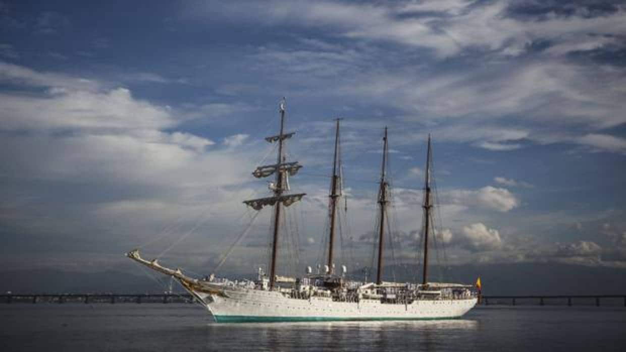 El buque-escuela Juan Sebastián Elcano