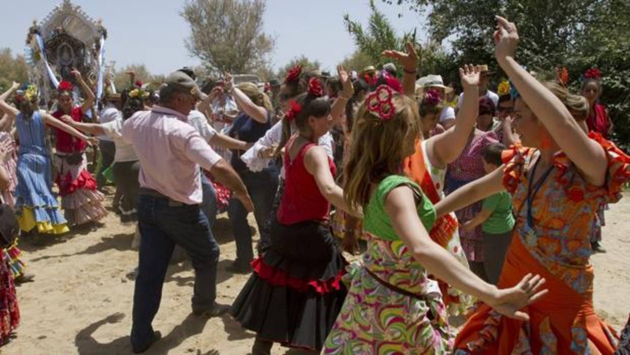 El calor será nota predominante en El Rocío en estos días