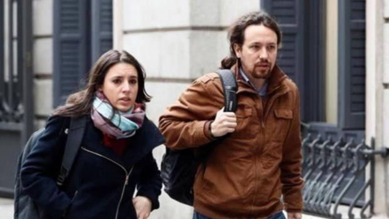 Pablo Iglesias e Irene Montero