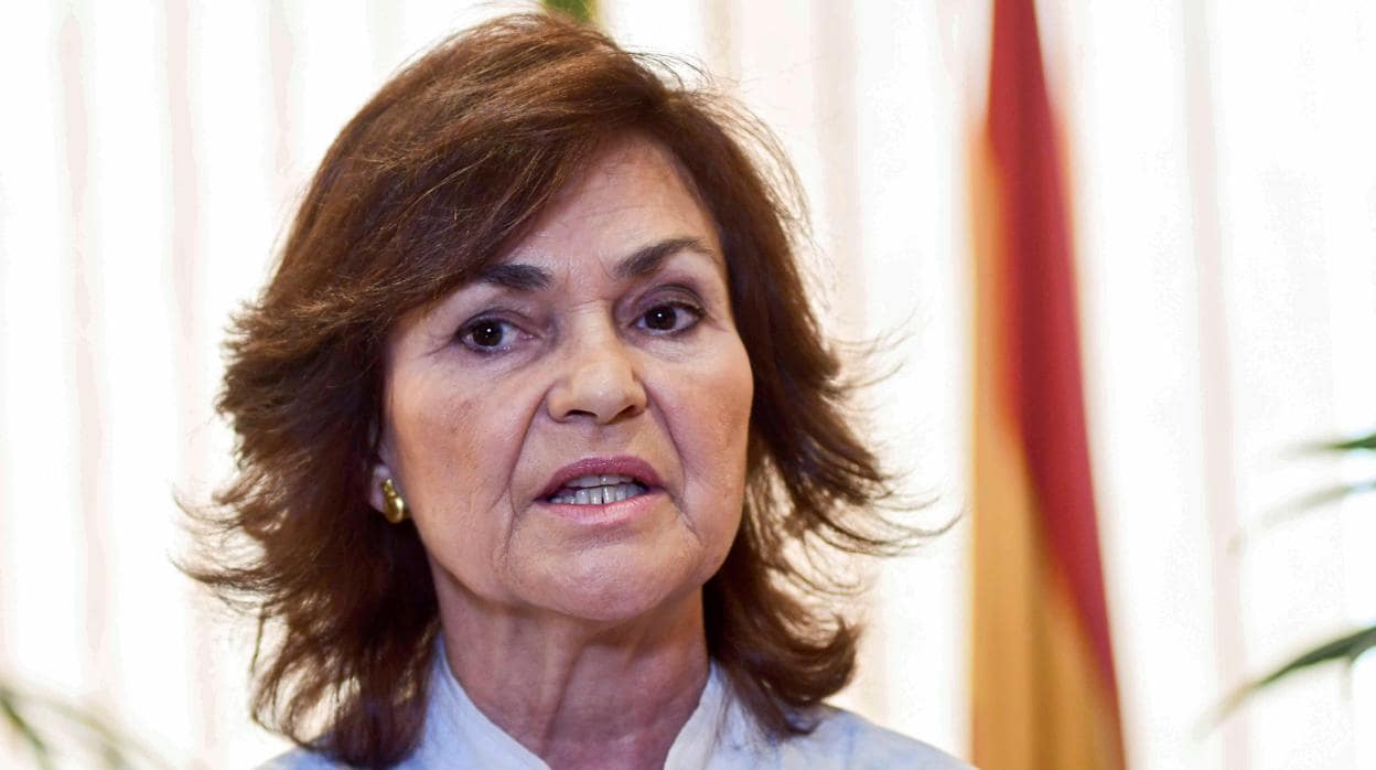 Carmen Calvo, vicepresidente del Gobierno