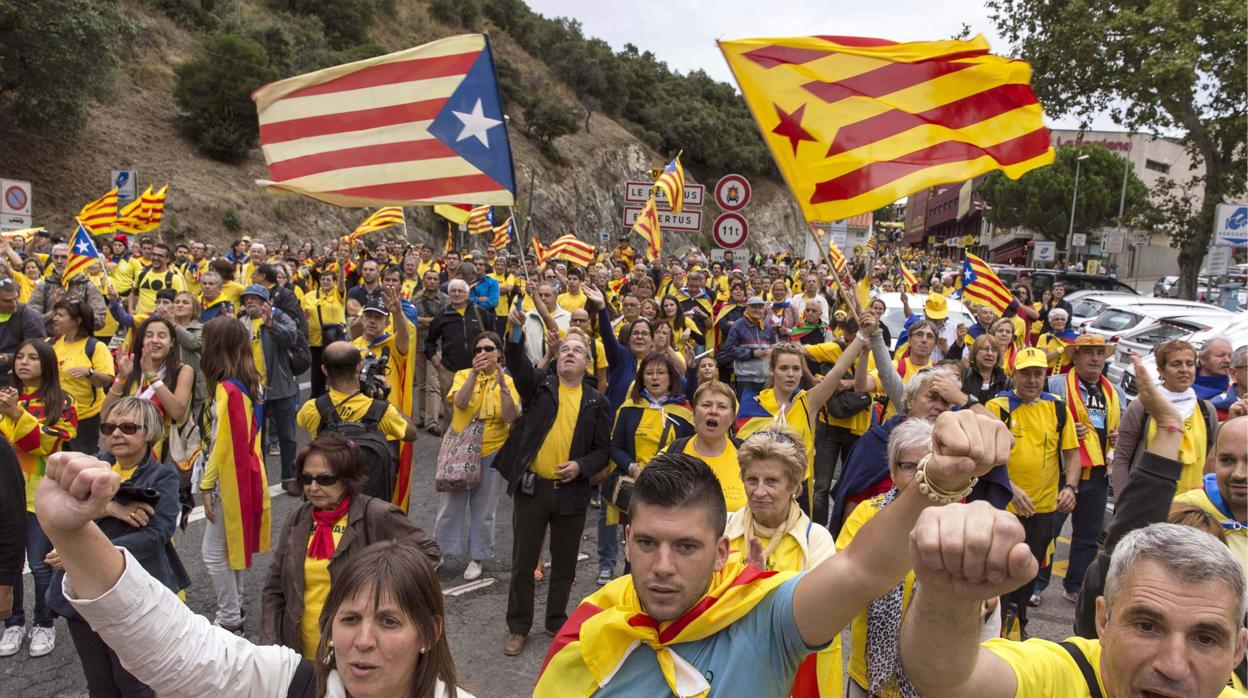 La Cataluña callejera