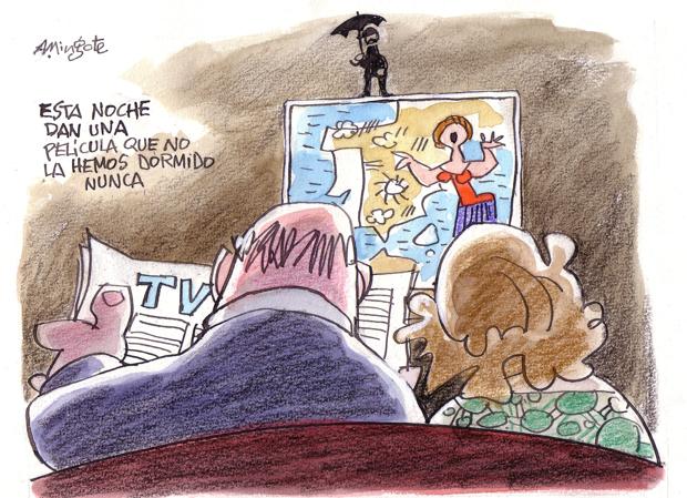 Mingote y la televisión